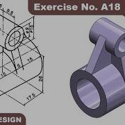 SolidWorks Tutorial For Beginners Exercise A18