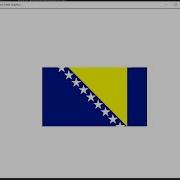 Draw Bosnia Herzegovina Flag By Using Python Turtle