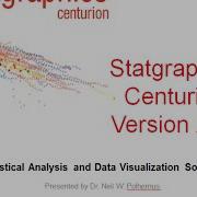 Webinar Introducing Statgraphics Centurion XVII