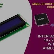 INTERFACING 16x2 LCD WITH ATMEGA16 Atmel Studio IDE Programming Course Atmega16 T 14