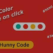How To Change Body Background Color On Click Using HTML CSS And Javascript