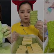 ASMR FOAM ICE EATING MATCHA ICE EATING RELAX VIDEO