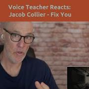 Voice Teacher Reacts Jacob Collier Fix You Live