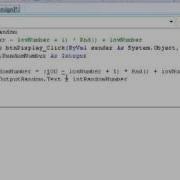 Learning VB NET Visual Basics Tutorial 12 Generating Random Numbers The Right Way