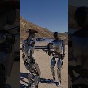 Robots Testing The Bulletproof Cybertruck