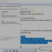 TestNG Tutorial 4 BeforeTest BeforeMethod