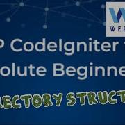 Directory Structure Of Codeignitor Hindi