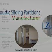 ZAKPartitions Sliding Folding Movable Partition System With Side Stacking