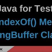 Java For Testers Part 124 LastIndexOf StringBuffer Class Method