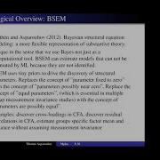 Advances In Latent Variable Modeling With Bayesian Estimation Mplus Series Part 1