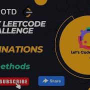 Combinations Recursion Backtracking Daily Leetcode Challenge Leetcode 77 Medium