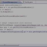 Java Game Development 19 Compatible Buffer Images