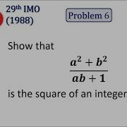 IMO 1988 Problem 6 The Legendary Problem