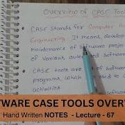 Overview Of CASE Tool Software Engineering Software Case Tools