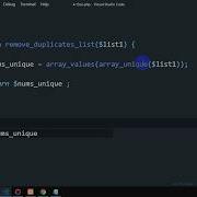 How To Sort Array And Remove Duplicate Values With PHP