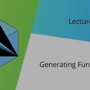 Generating Functions CNCM Lecture
