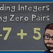 Add Integers With Zero Pairs Step By Step The Math Review 7NS1a