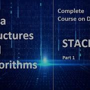 Data Structures And Algorithm In Python Stacks Part 1