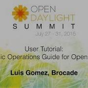 User Tutorial The Basic Operations Guide For OpenDaylight