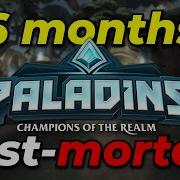 6 месяцев спустя Как дела у Paladins