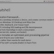 DirectX 12 Demo Engine A Mini Engine Overview