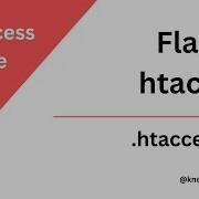 Flags In Htaccess Htaccess Tutorial Knowledgethrusters