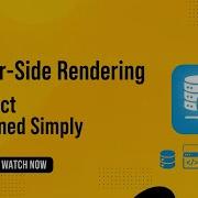 Server Side Rendering In React Explained Simply NareshIT