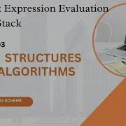 Postfix Expression Evaluation Using Stack PCCST303 Data Structures And Algorithms