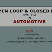 Open Loop Systems Closed Loop System Automotive Difference Embedded World