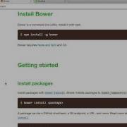 83 How To Install Bower And The Normalize Css Bower Package