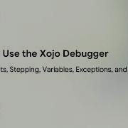 How To Debug Your App Breakpoints Step Tools Watchpoints
