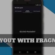 Create TabLayout With Different Fragments Dark UI Android Studio Tutorial