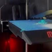 MakerBot 3D Printer Replicator Mini Printing A Mini Mario Mushroom