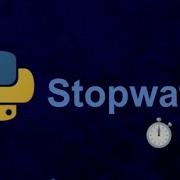 Make A Stopwatch In Python