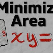 Minimize Area Of A Rectangle Optimization Problem Calculus 1 Exercises