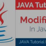 JAVA Tutorial Part 19 How To Use Modifires In Java