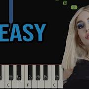 Ava Max Sweet But Psycho EASY Piano Tutorial By Pianella Piano