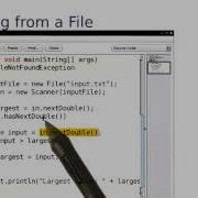 Reading From File Intro To Java Programming