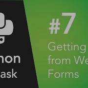 Python And Flask Getting Data From Web Forms