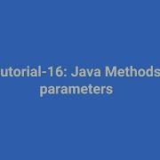 Java For Beginners Bangla ব ল 16 Java Methods With Parameters