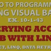 10 1 43 Visual Basic Querying Movies Database With MS Access And Linq