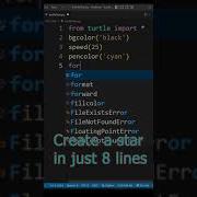 Amazing Star Created With Python Turtle Shorts Python
