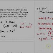 Optimization Problems Part 1 Precalculus 1