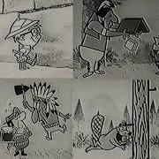 1960s Kool Aid Cartoon Ads Tex Avery Indian Battle Ancient Egypt Beavers