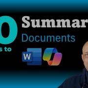 10 Ways To Summarize Word Documents Using Copilot