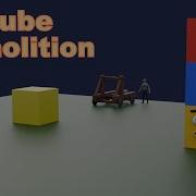 Blender 5 Cube Destruction Epic Rigid Body Physics Explosion Into 1000 Pieces