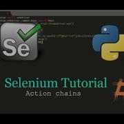 Python Selenium Tutorial 4 Action Chains Hindi