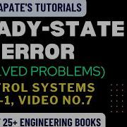 STEADY STATE ERROR SOLVED PROBLEMS