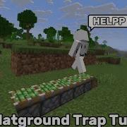 5x1 Flatground Trap Tutorial Very Easy Minecraft