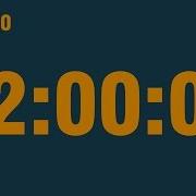 2 Hour Timer With End Alarm Time Elapsed And Progress Bar